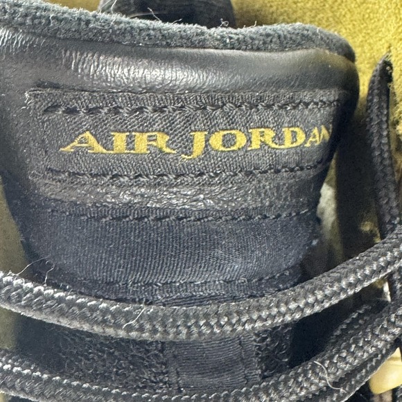 Air Jordan 9 Retro Shoes Mens Size 10.5 White Militia Green Statue 302370-109 - Picture 2 of 16